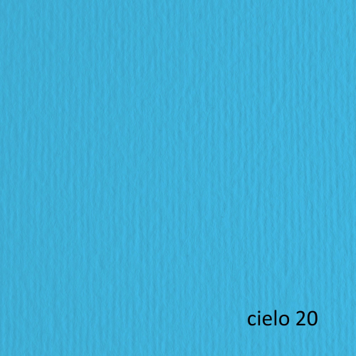 BLISTER 20FG CARTONCINO 50X70 220GR CIELO 120 FABRIANO ELLE ERRE